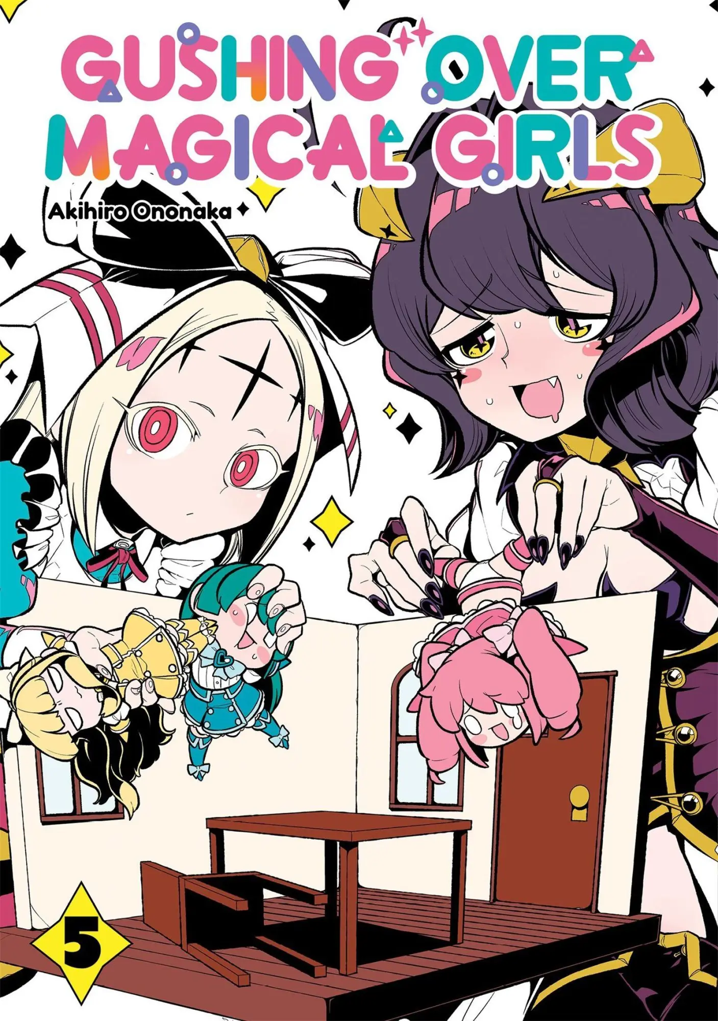 Cover: 9781718339347 | Gushing over Magical Girls: Volume 5 (Manga) | Akihiro Ononaka (u. a.)