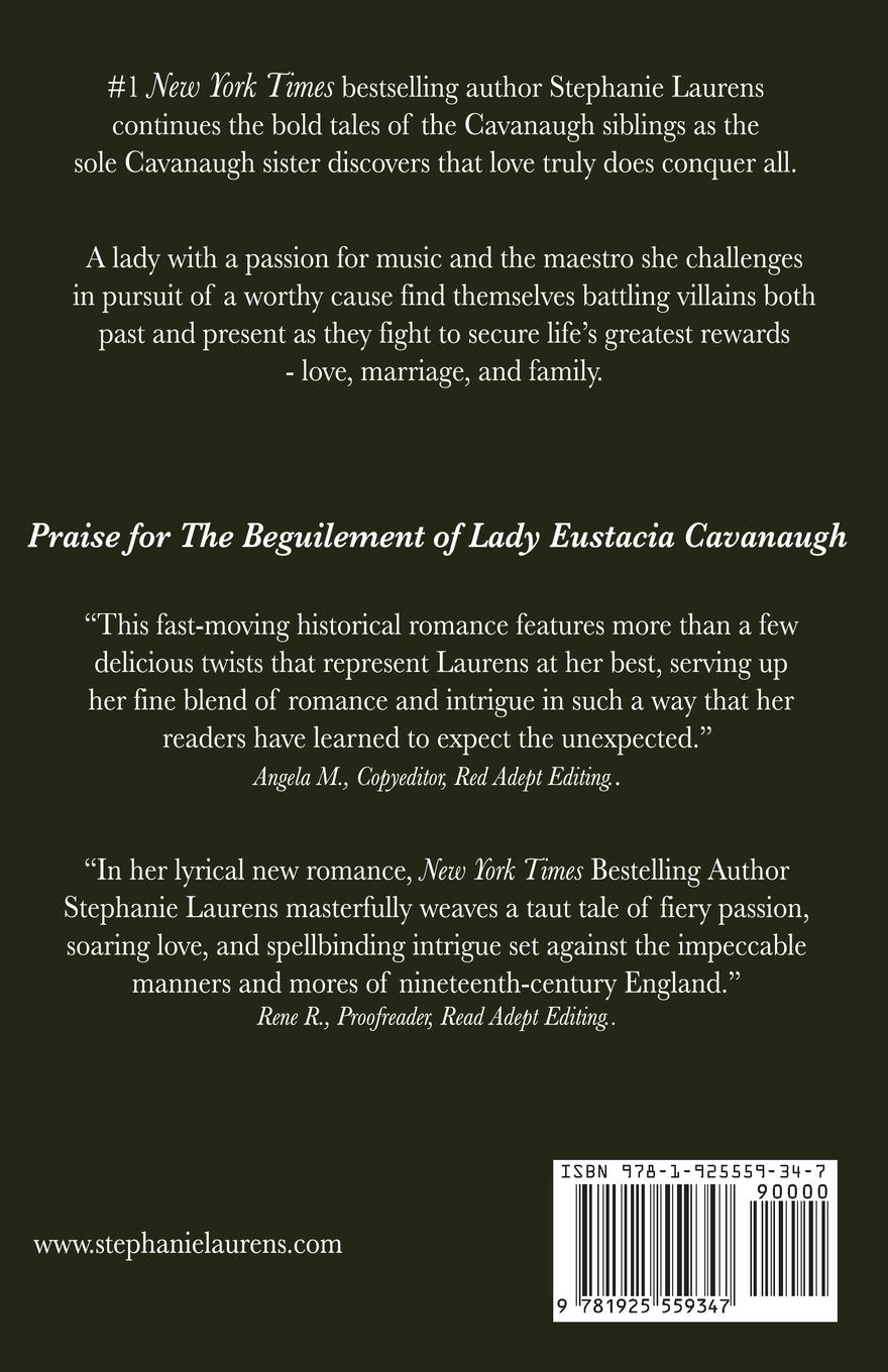 Rückseite: 9781925559347 | The Beguilement of Lady Eustacia Cavanaugh | Stephanie Laurens | Buch