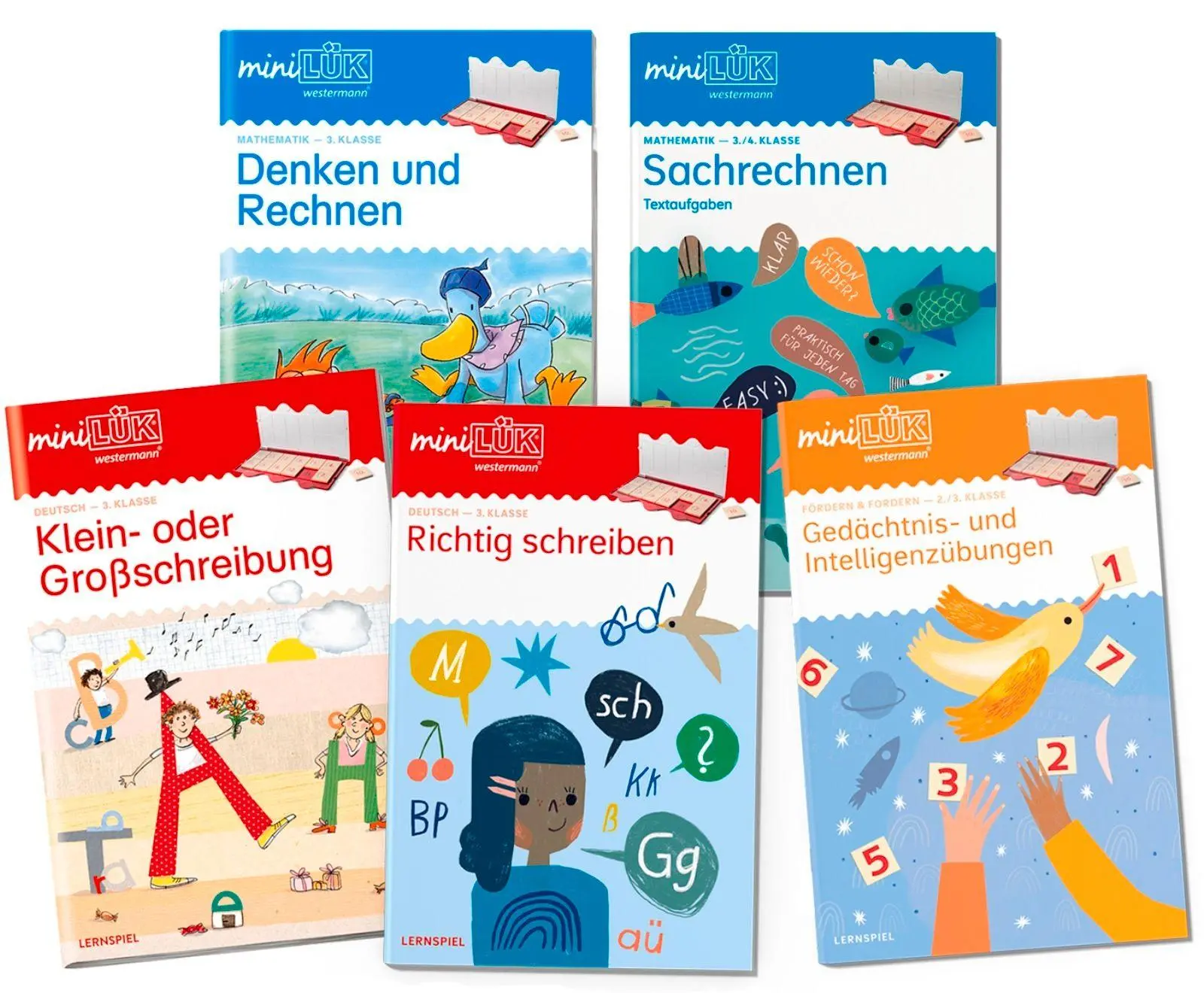 Cover: 9783072499347 | miniLÜK. Das Lernpaket für die 3. Klasse | Taschenbuch | mini LÜK-Sets