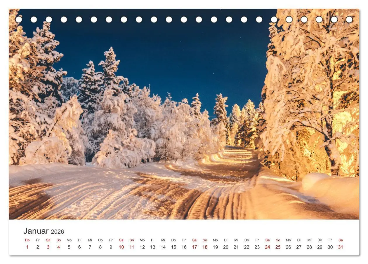 Bild: 9783457609347 | Finnland - Den Polarlichtern nahe. (Tischkalender 2026 DIN A5...