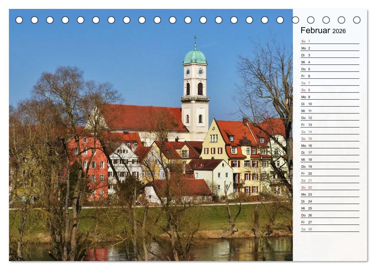Bild: 9783516009347 | Die Farben von REGENSBURG (Tischkalender 2026 DIN A5 quer),...