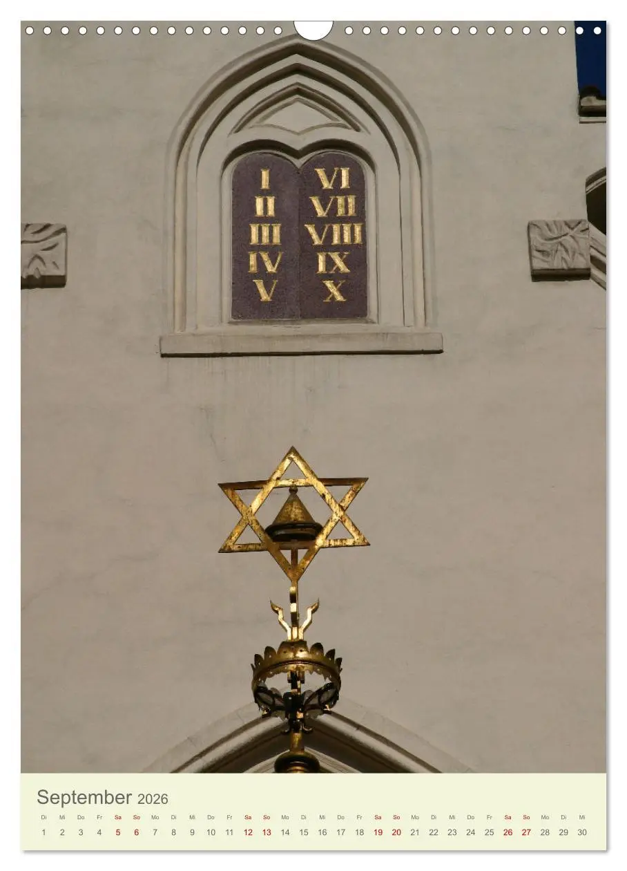 Bild: 9783516319347 | Jüdisches Prag (Wandkalender 2026 DIN A3 hoch), CALVENDO...