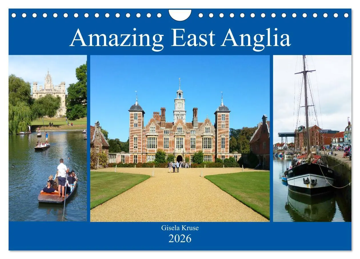 Cover: 9783516559347 | Amazing East Anglia (Wall Calendar 2026 DIN A4 landscape), CALVENDO...