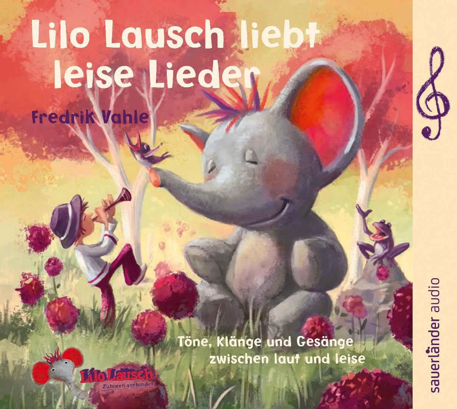 Cover: 9783839849347 | Lilo Lausch liebt leise Lieder | Fredrik Vahle | Audio-CD | 41 Min.