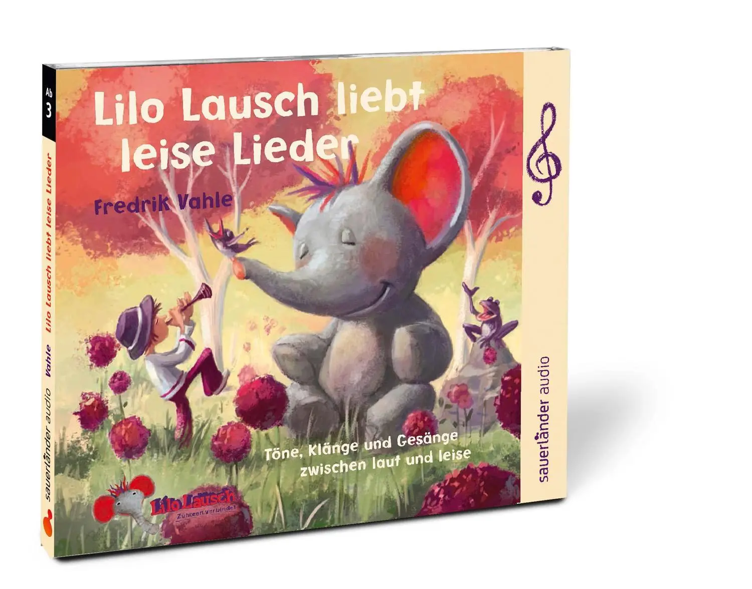 Bild: 9783839849347 | Lilo Lausch liebt leise Lieder | Fredrik Vahle | Audio-CD | 41 Min.