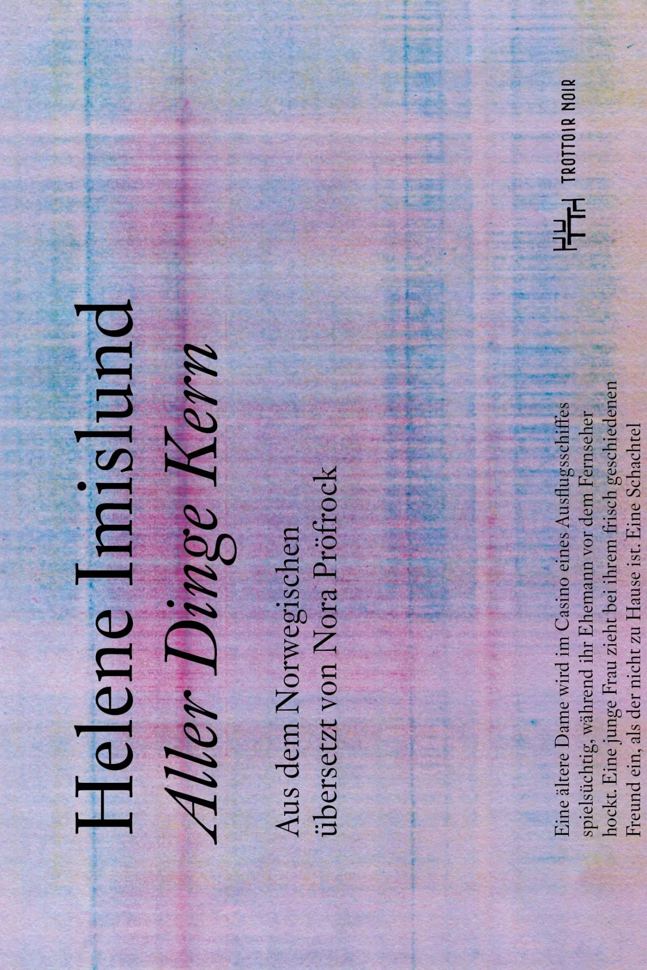 Cover: 9783945849347 | Aller Dinge Kern | Erzählungen | Helene Imislund | Buch | Deutsch