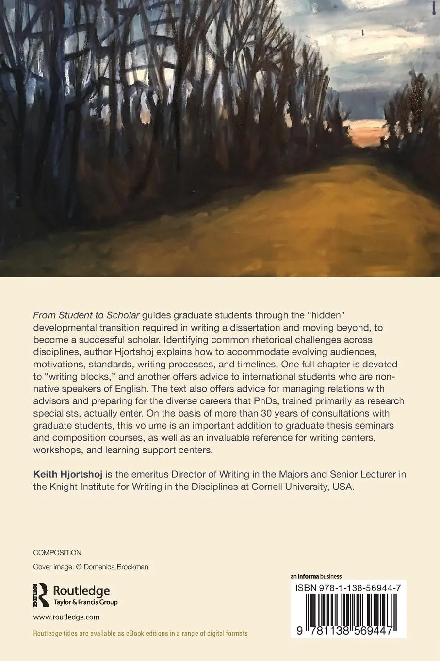 Rückseite: 9781138569447 | From Student to Scholar | Keith Hjortshoj | Taschenbuch | Englisch
