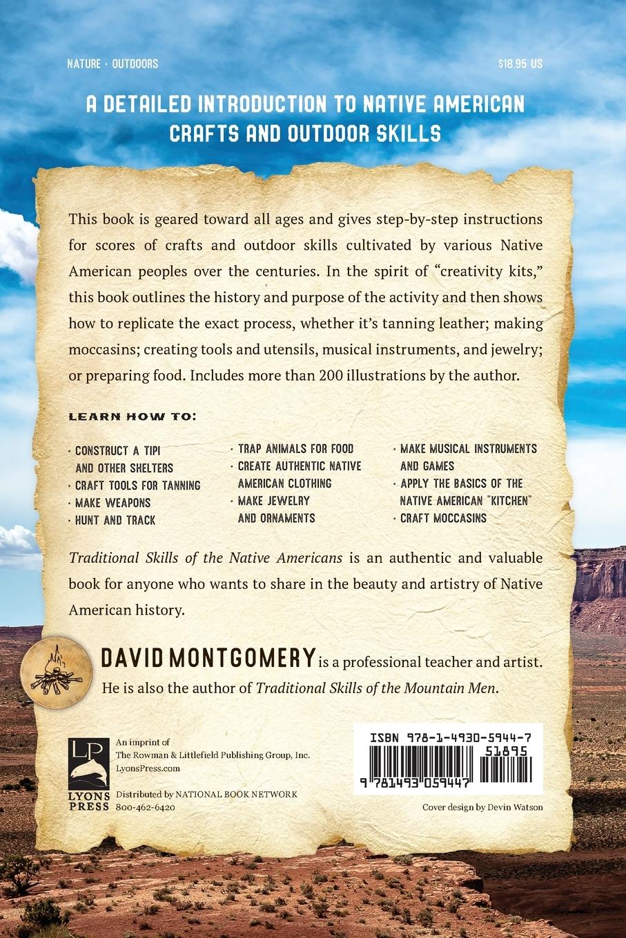 Rückseite: 9781493059447 | Traditional Skills of the Native Americans | David Montgomery | Buch