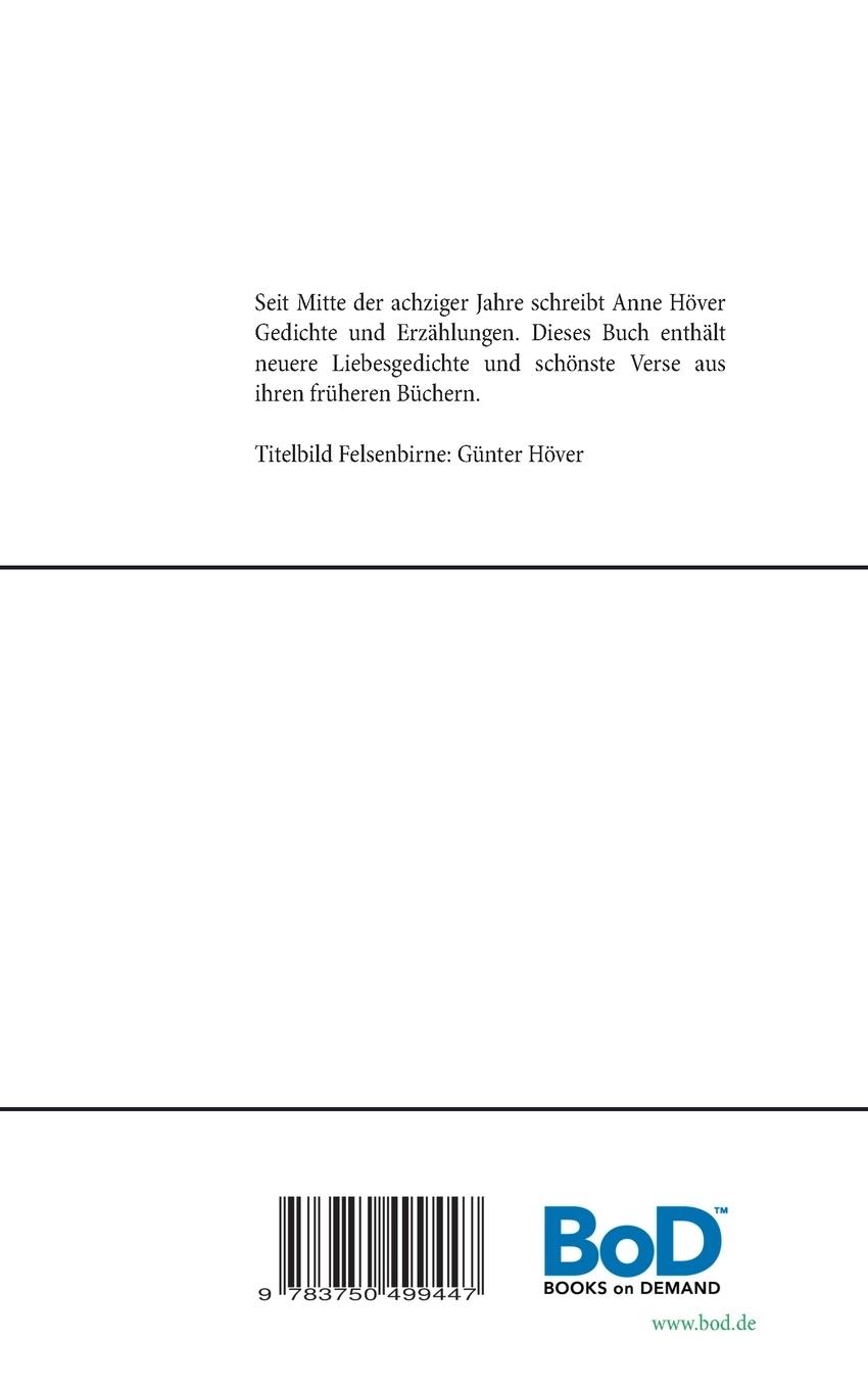 Rückseite: 9783750499447 | Salomon singt | Gedichte | Anne Höver | Taschenbuch | 48 S. | Deutsch