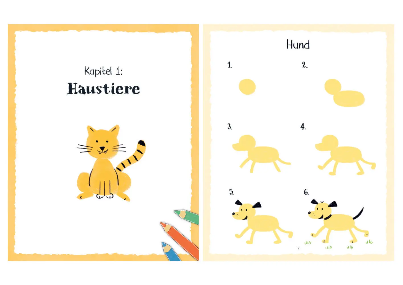 Bild: 9783809449447 | Meine erste Mal- und Zeichenschule - Tiere. Ab 4 Jahren | Sternbaum