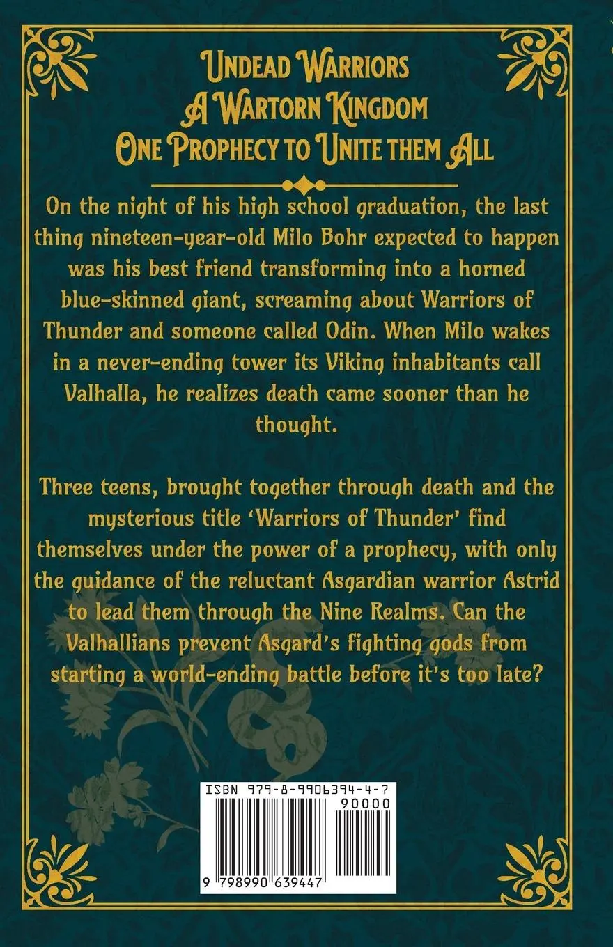 Rückseite: 9798990639447 | The Halls of Valhalla | Gabriella Dennany | Taschenbuch | Englisch