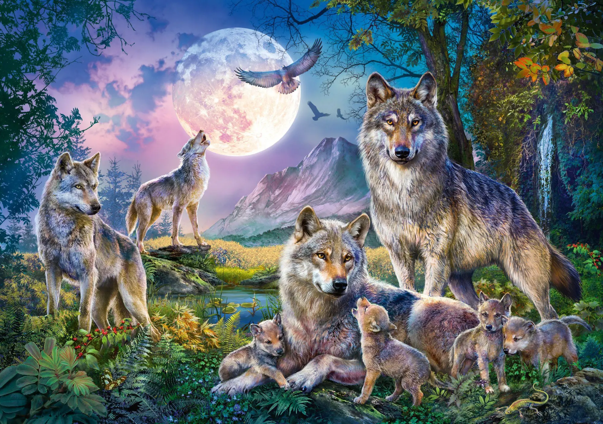 Bild: 4001504589547 | Wölfe Puzzle 1.500 Teile | Puzzle Standard | Spiel | 58954 | Deutsch