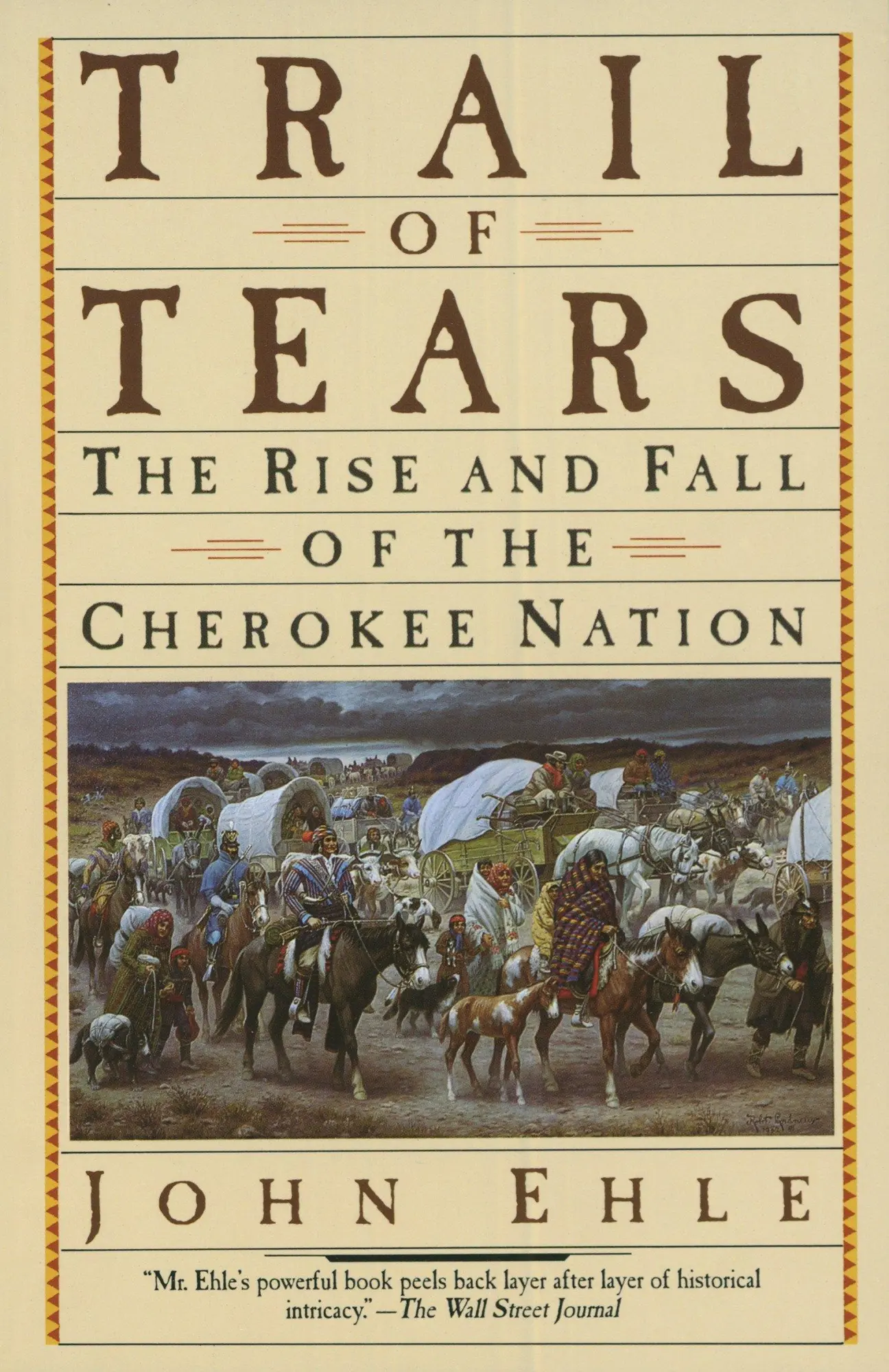 Cover: 9780385239547 | Trail of Tears | The Rise and Fall of the Cherokee Nation | John Ehle