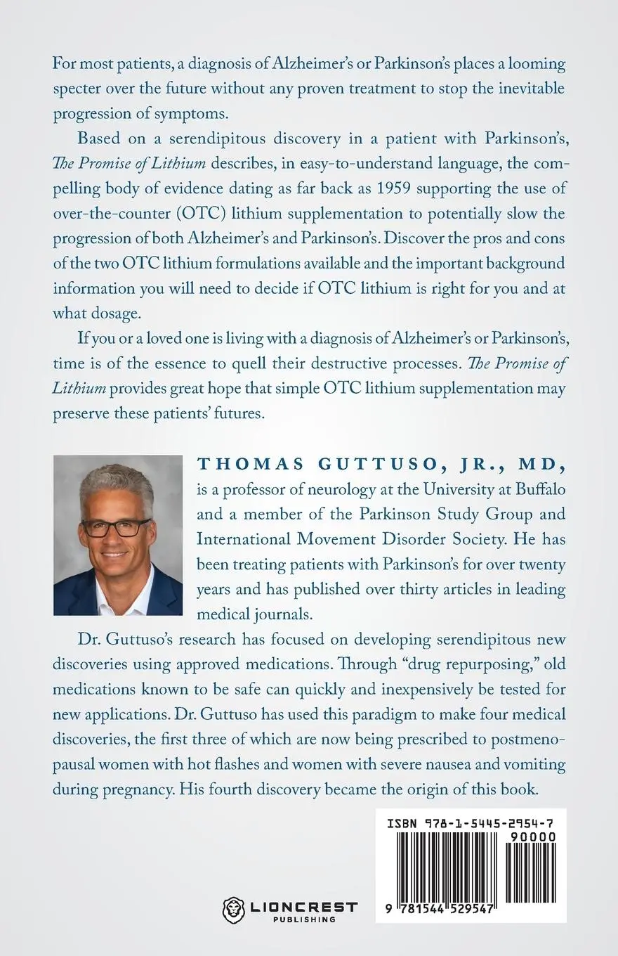 Rückseite: 9781544529547 | The Promise of Lithium | Thomas Guttuso | Taschenbuch | Englisch