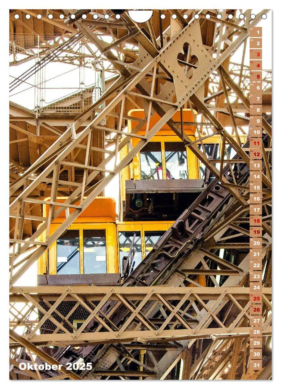 Bild: 9783435979547 | Paris Traummetropole mit Charme (Wandkalender 2025 DIN A4 hoch),...