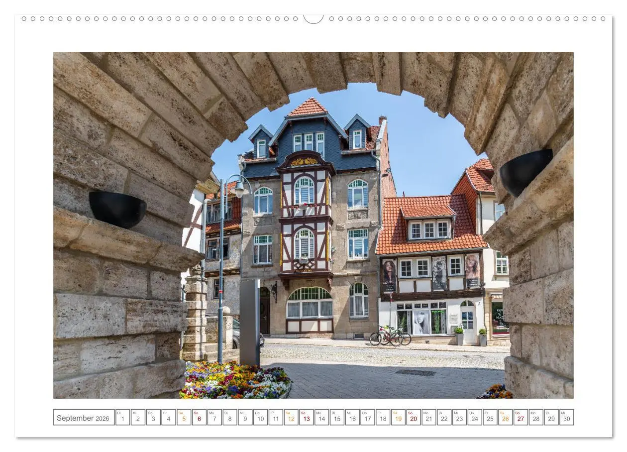 Bild: 9783457519547 | Mühlhausen in Thüringen (Wandkalender 2026 DIN A2 quer), CALVENDO...