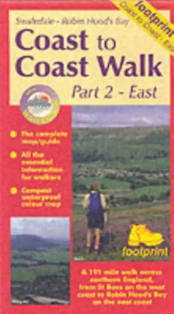 Cover: 9781871149647 | Coast to Coast Walk | Map and Guide | Footprint | (Land-)Karte | 2003
