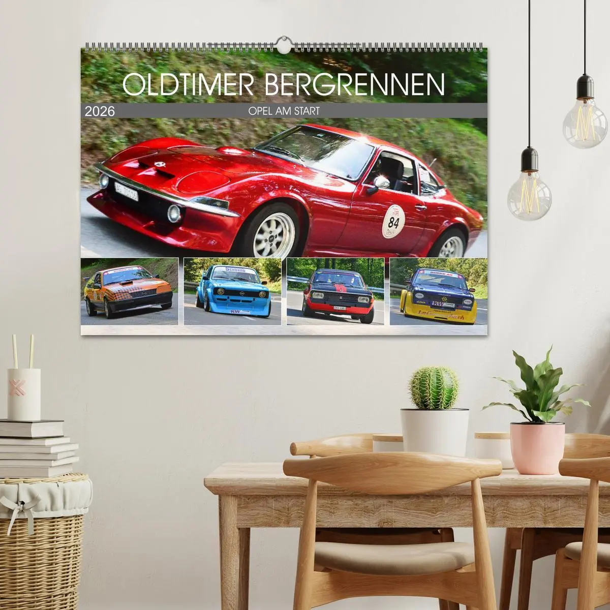 Bild: 9783457749647 | OLDTIMER BERGRENNEN - OPEL AM START (Wandkalender 2026 DIN A2...