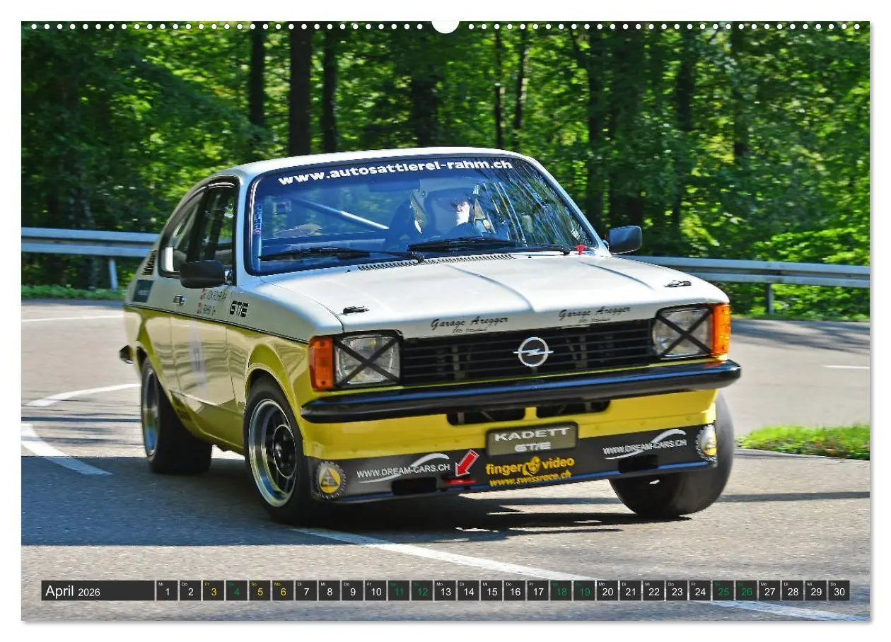 Bild: 9783457749647 | OLDTIMER BERGRENNEN - OPEL AM START (Wandkalender 2026 DIN A2...