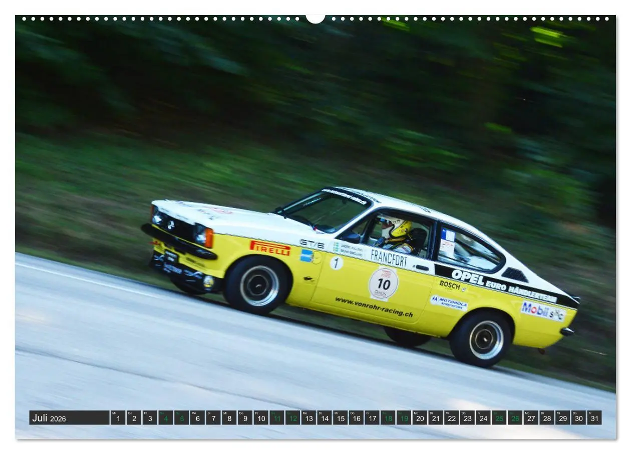 Bild: 9783457749647 | OLDTIMER BERGRENNEN - OPEL AM START (Wandkalender 2026 DIN A2...