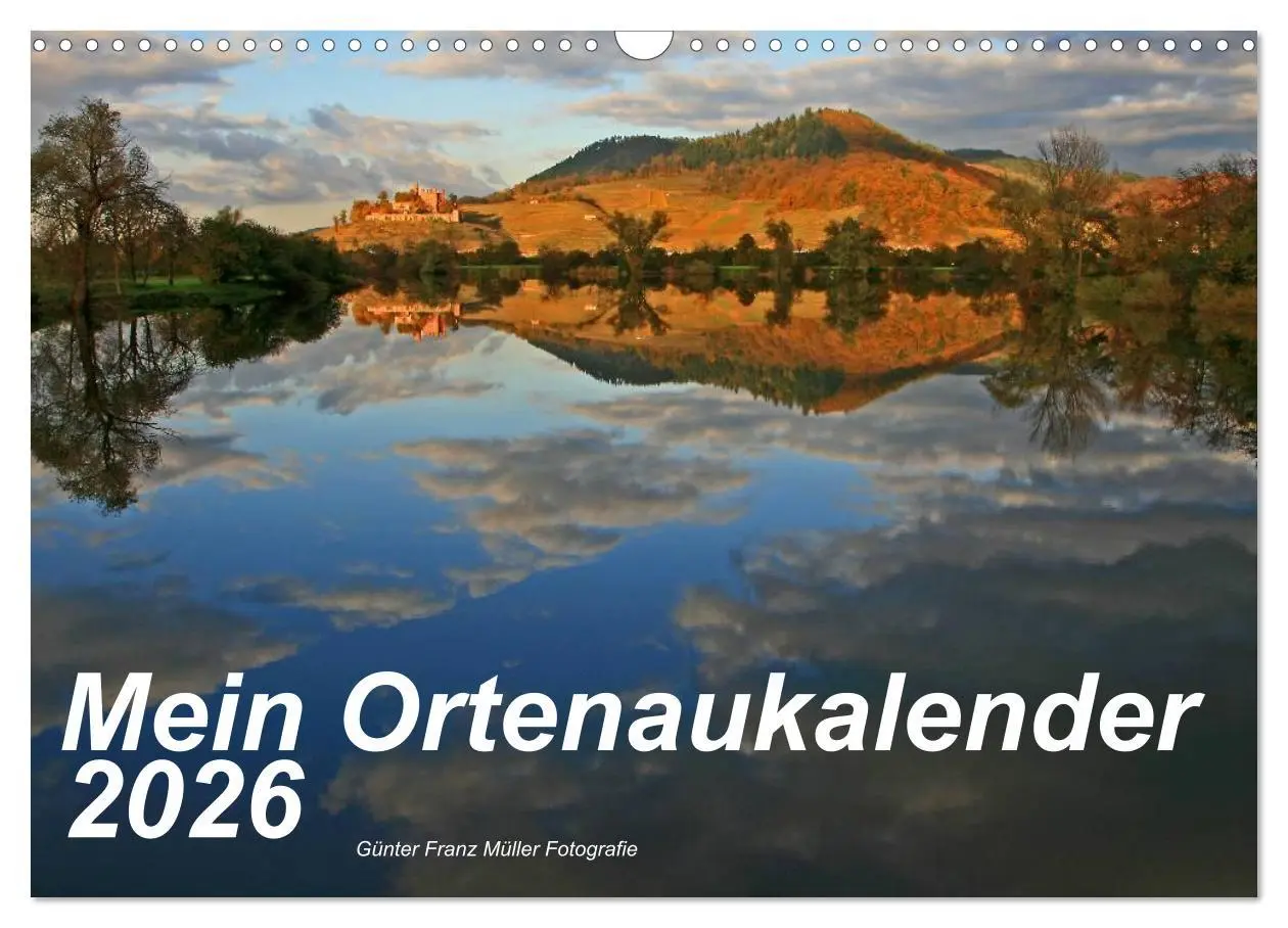 Cover: 9783516149647 | Mein Ortenaukalender 2026 (Wandkalender 2026 DIN A3 quer), CALVENDO...