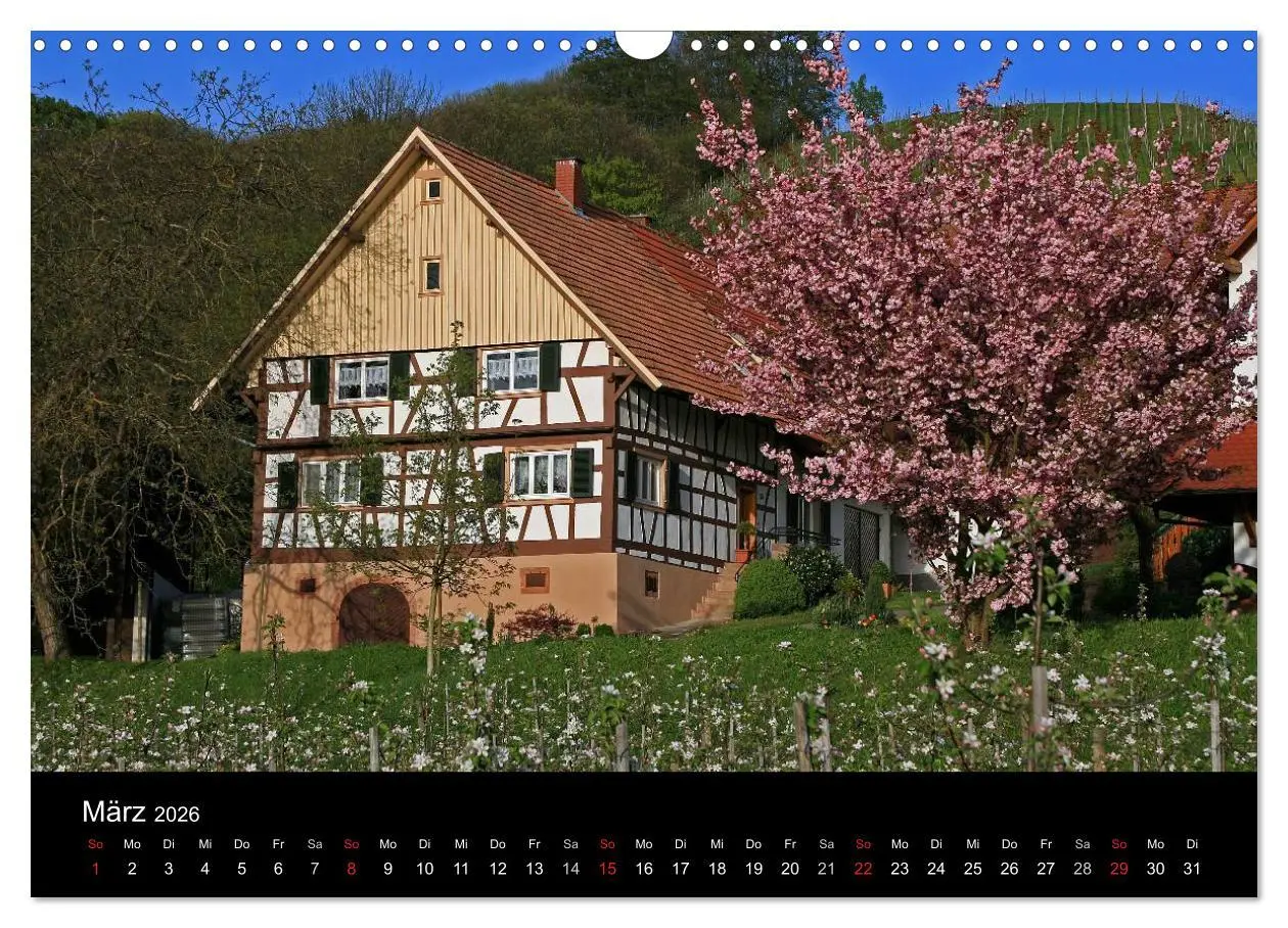 Bild: 9783516149647 | Mein Ortenaukalender 2026 (Wandkalender 2026 DIN A3 quer), CALVENDO...