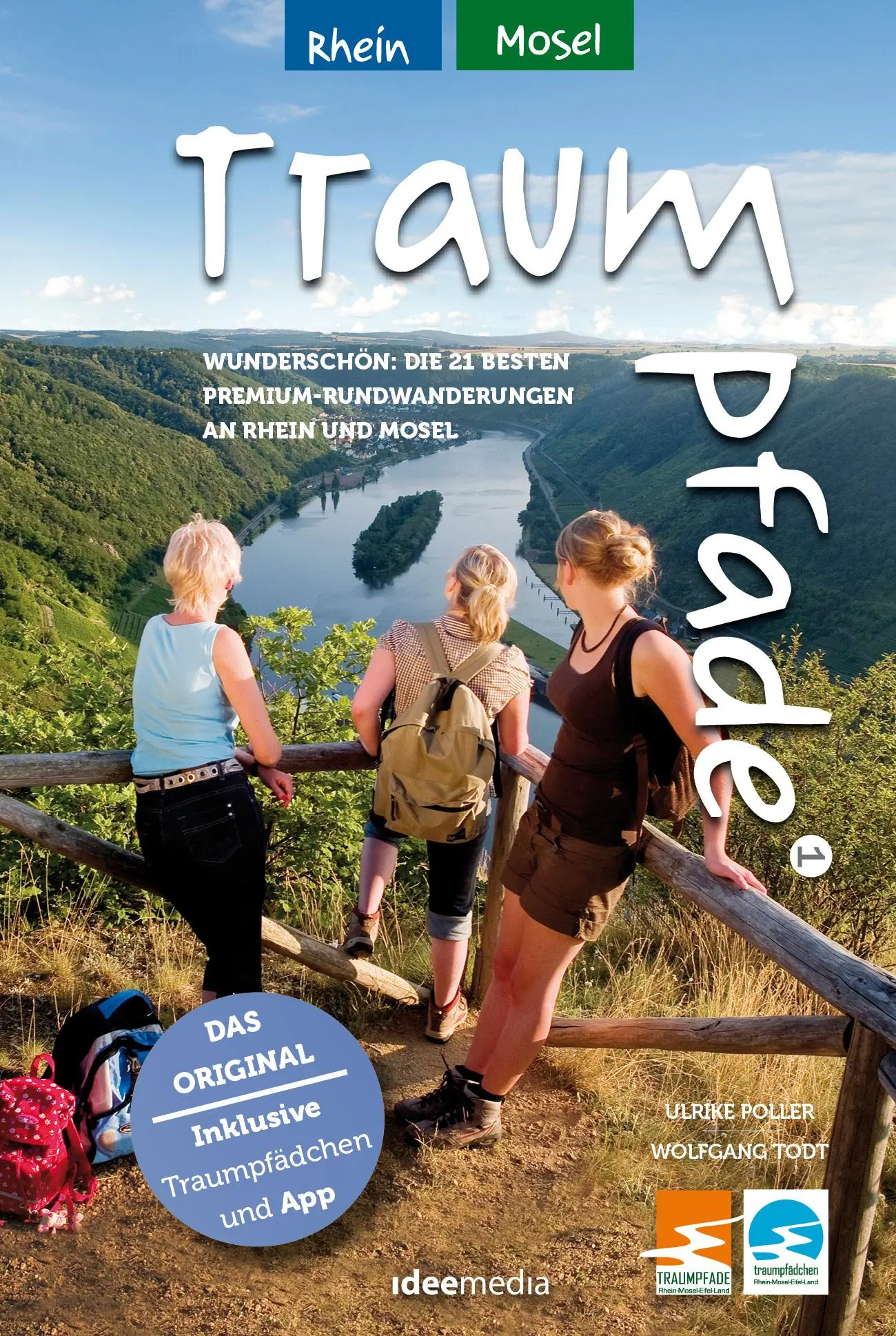Cover: 9783942779647 | Traumpfade &amp; Traumpfädchen 1 - Rhein und Mosel | Ulrike Poller (u. a.)