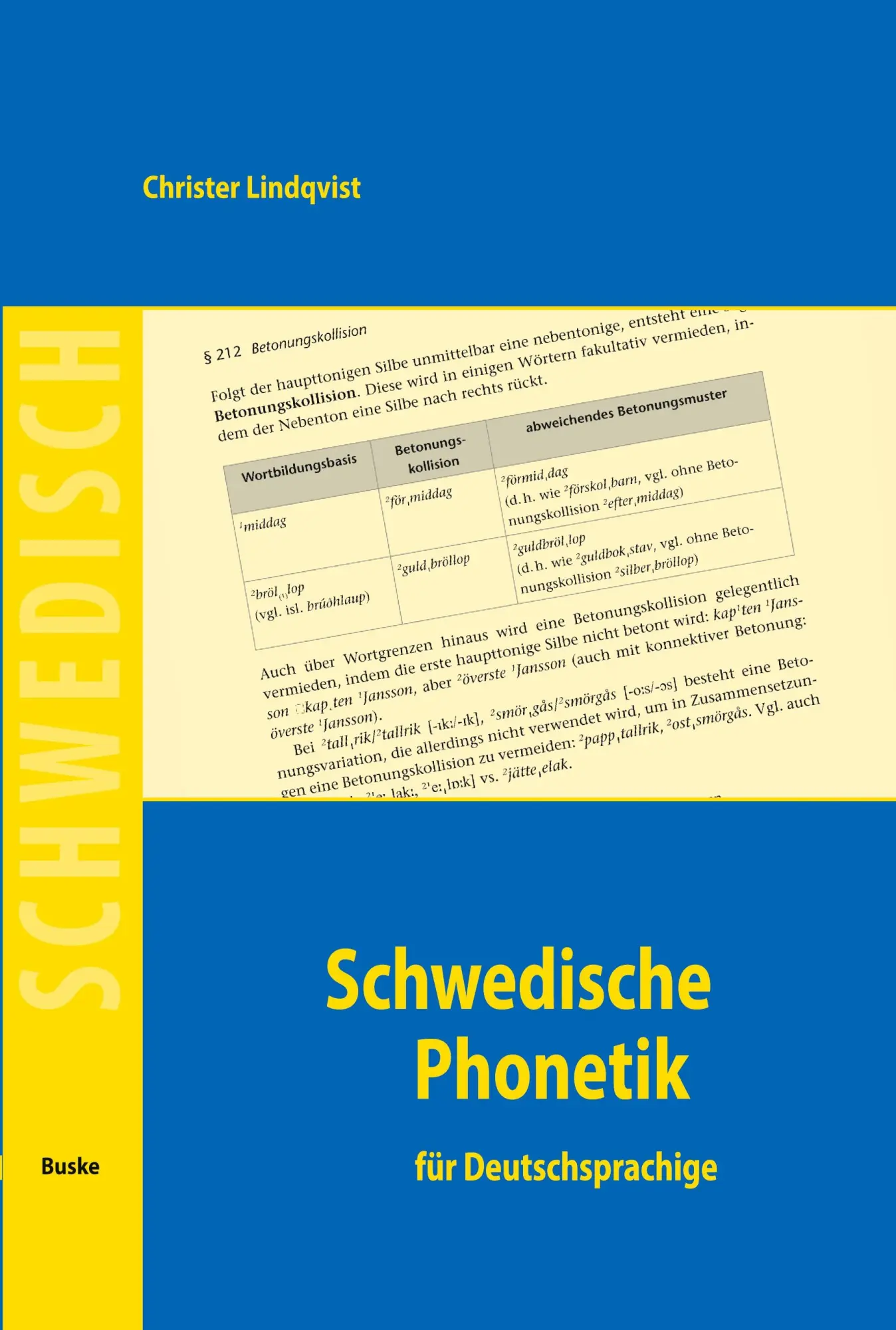 Cover: 9783967699647 | Schwedische Phonetik | für Deutschsprachige | Christer Lindqvist