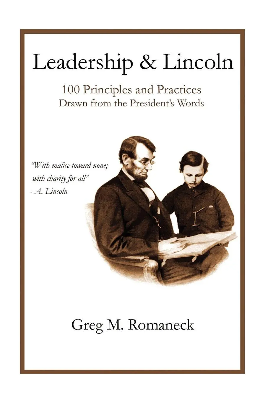Cover: 9781589399747 | Leadership and Lincoln | Greg M. Romaneck | Taschenbuch | Englisch