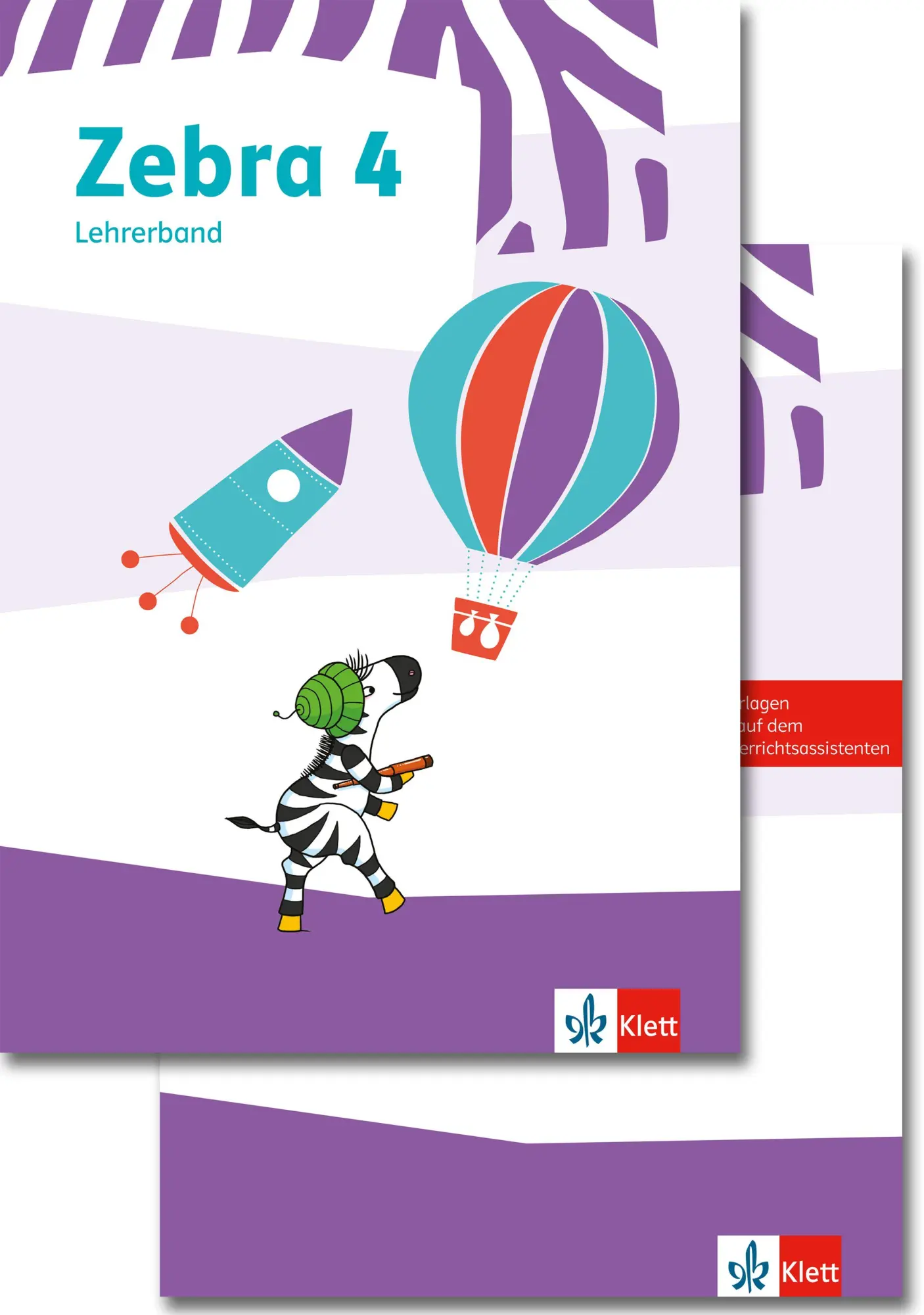 Cover: 9783122709747 | Zebra 4. Paket: Didaktischer Kommentar und Materialband zum...