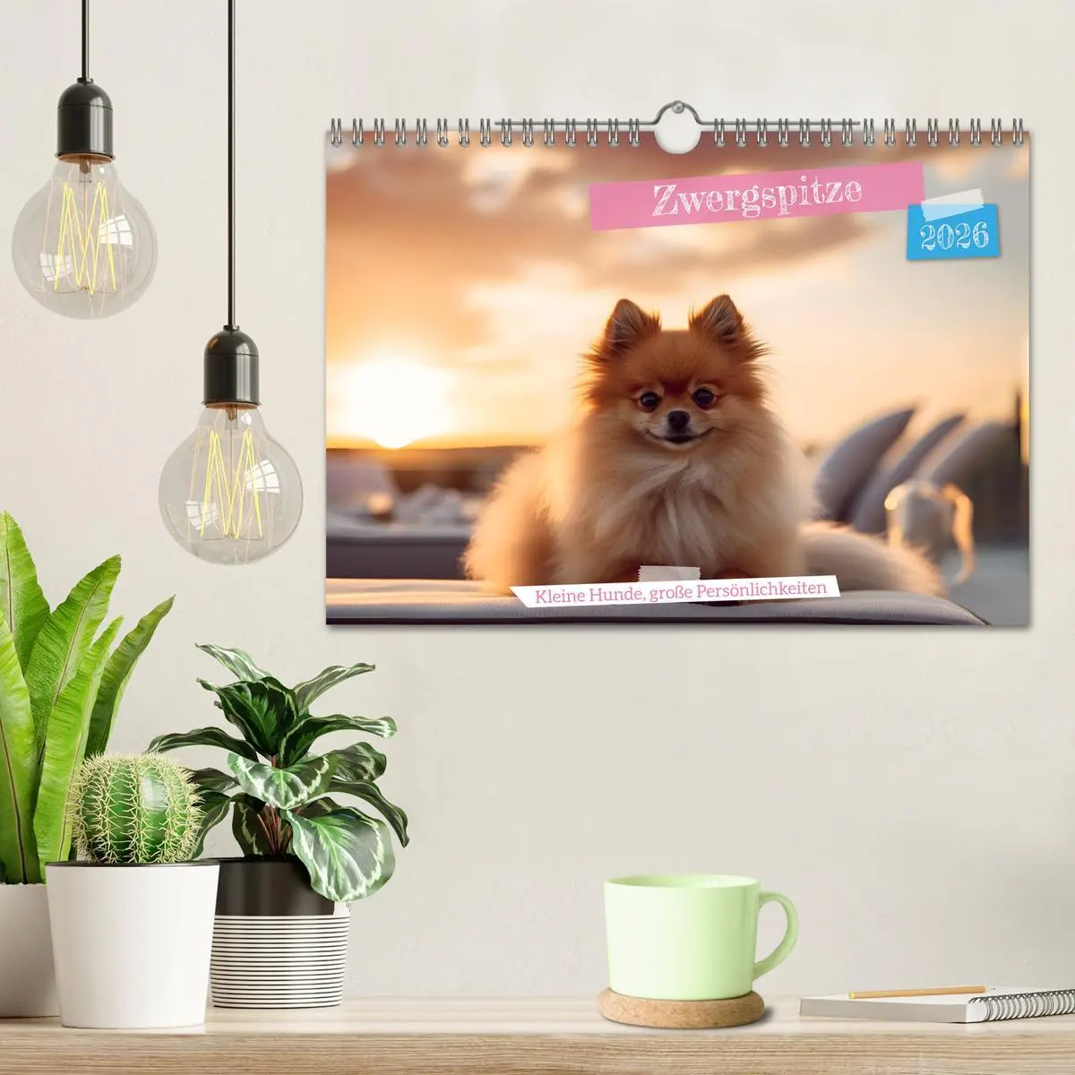 Bild: 9783457359747 | Zwergspitze - kleine Hunde, große Persönlichkeiten (Wandkalender...