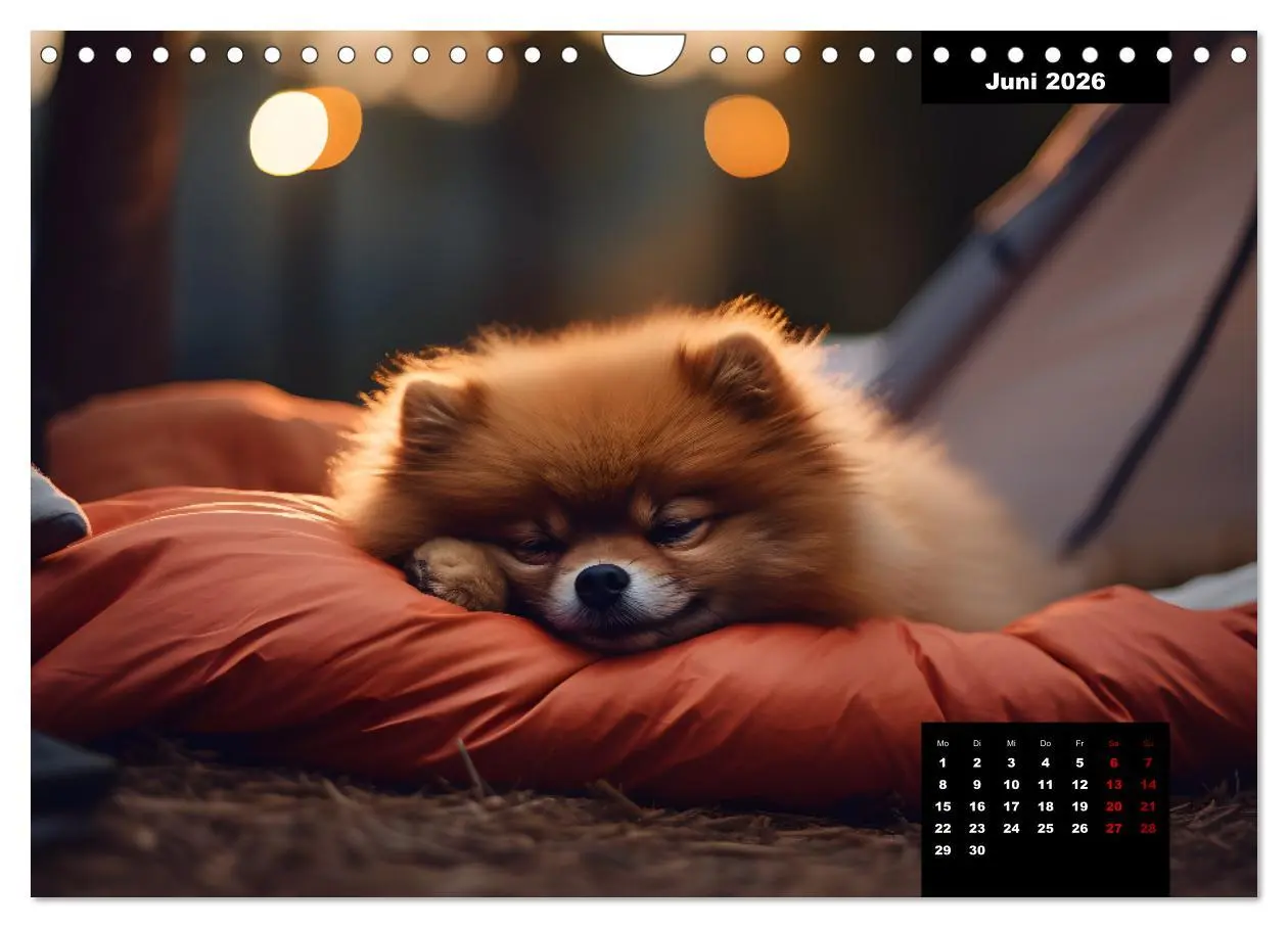 Bild: 9783457359747 | Zwergspitze - kleine Hunde, große Persönlichkeiten (Wandkalender...