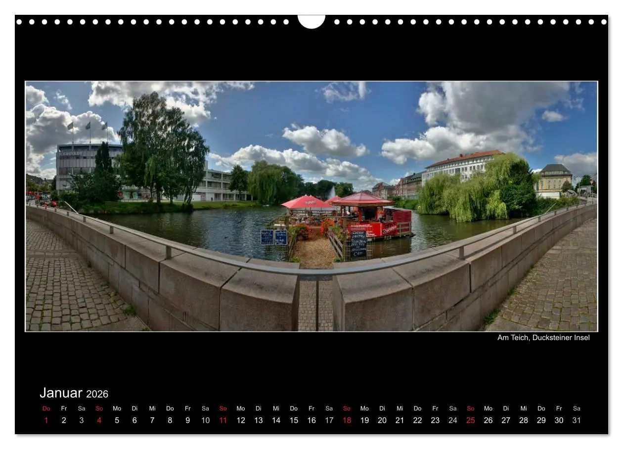 Bild: 9783516209747 | Neumünster - Meine Stadt (Wandkalender 2026 DIN A3 quer), CALVENDO...