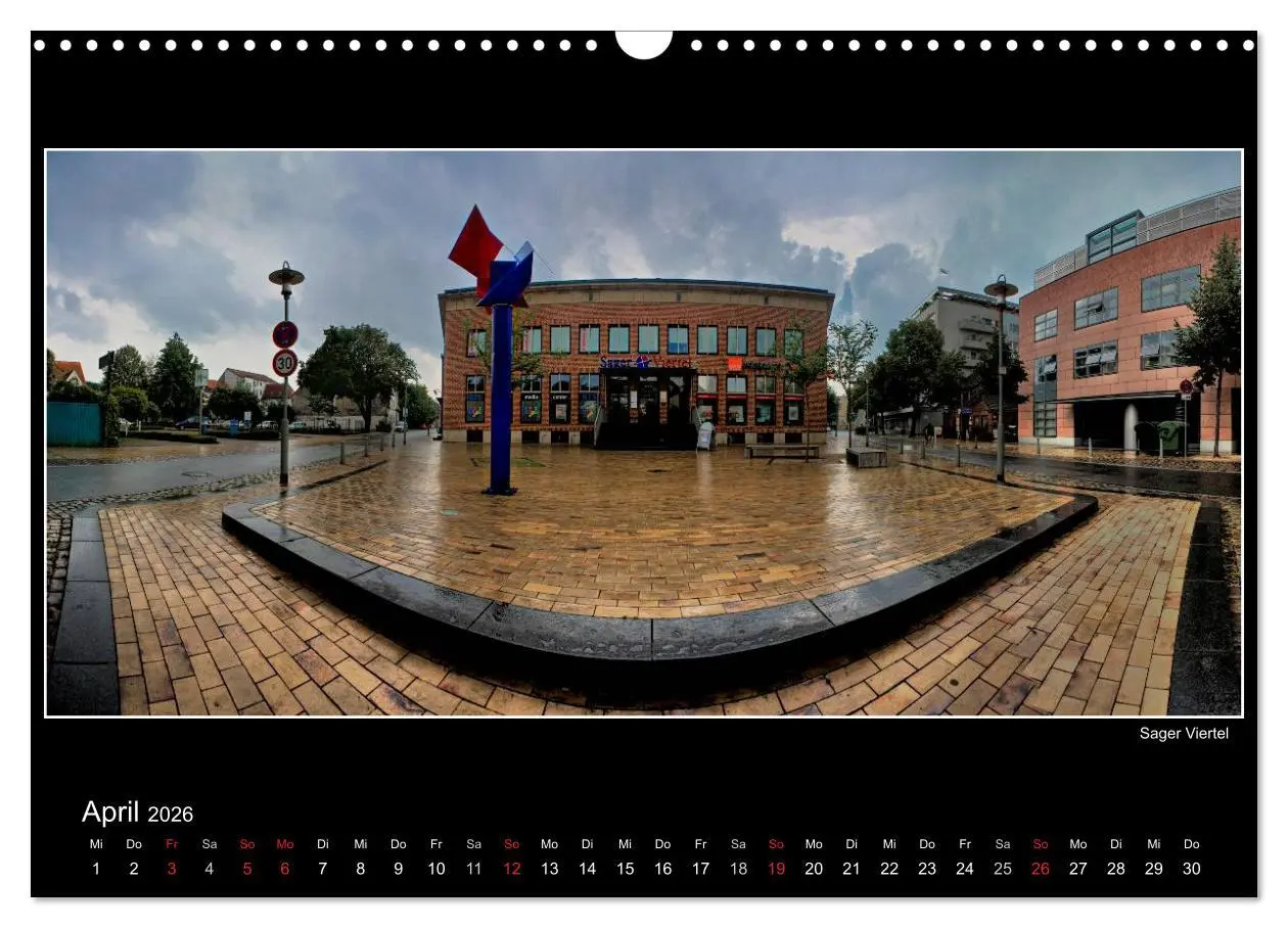 Bild: 9783516209747 | Neumünster - Meine Stadt (Wandkalender 2026 DIN A3 quer), CALVENDO...