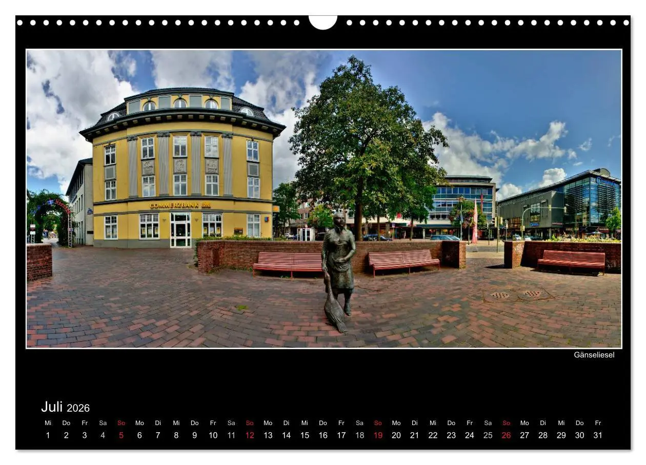 Bild: 9783516209747 | Neumünster - Meine Stadt (Wandkalender 2026 DIN A3 quer), CALVENDO...