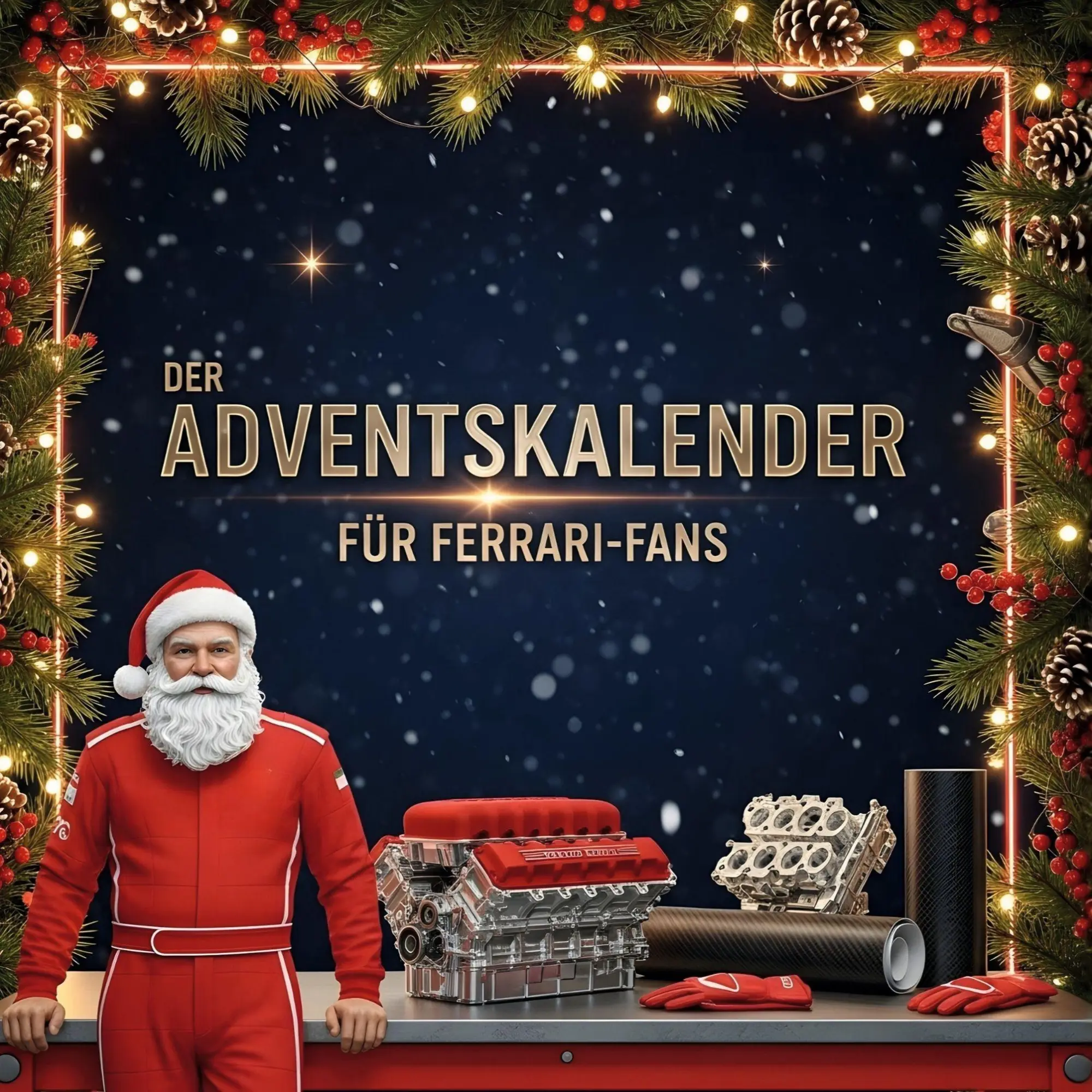 Cover: 9783695339747 | Der Adventskalender für Ferrari-Fans | Nele Schmied | Taschenbuch