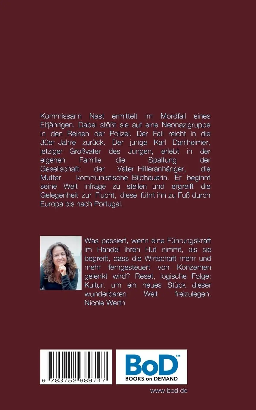 Rückseite: 9783752689747 | Die Stille des Wassers | Von Offenbach nach Portugal | Nicole Werth