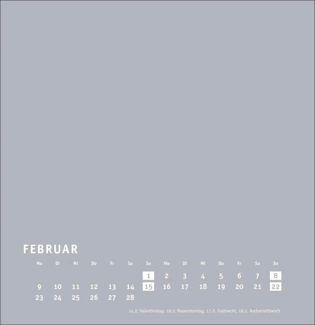 Bild: 9783756409747 | Premium-Bastelkalender silbergrau groß 2026 | Heye | Kalender | 14 S.