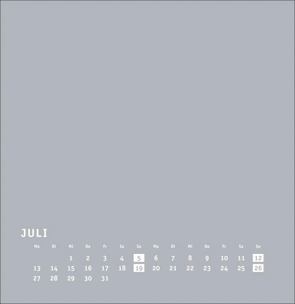 Bild: 9783756409747 | Premium-Bastelkalender silbergrau groß 2026 | Heye | Kalender | 14 S.