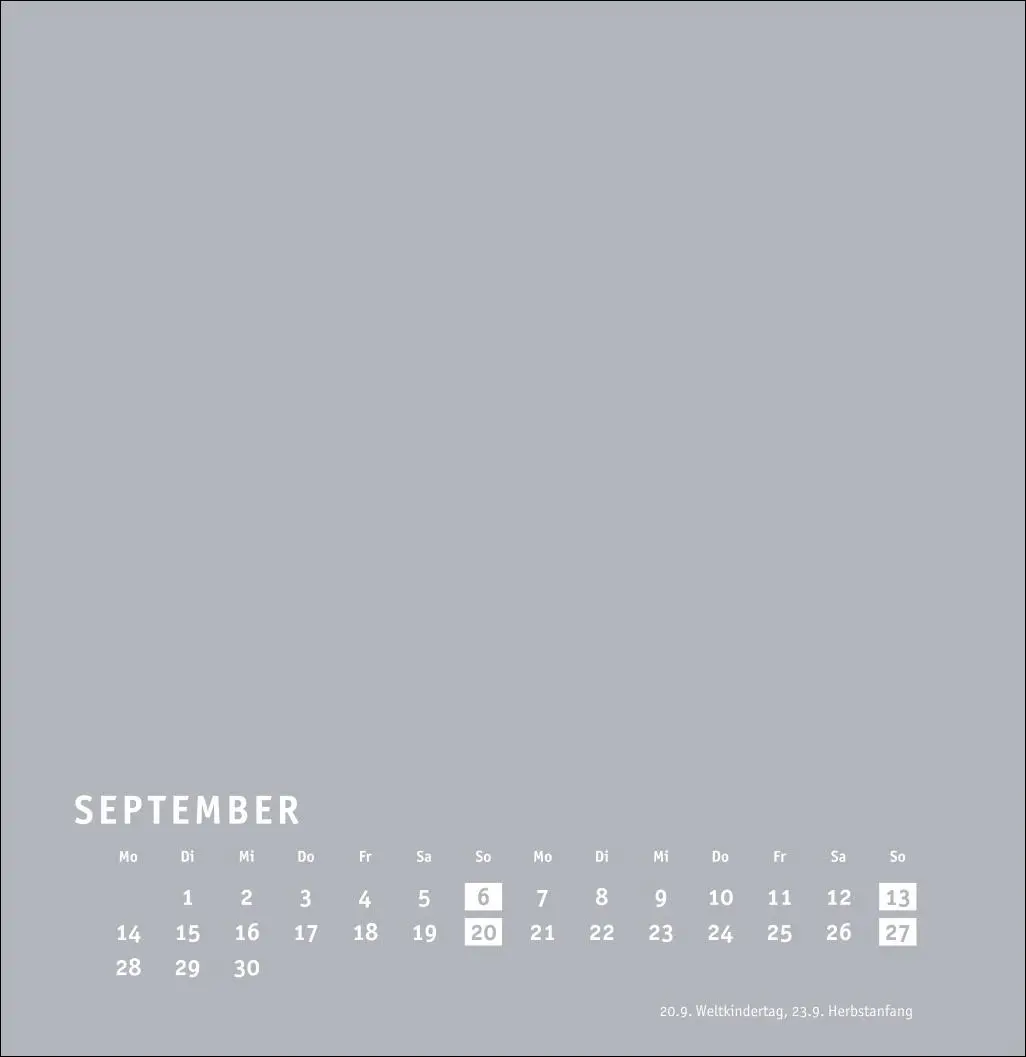 Bild: 9783756409747 | Premium-Bastelkalender silbergrau groß 2026 | Heye | Kalender | 14 S.