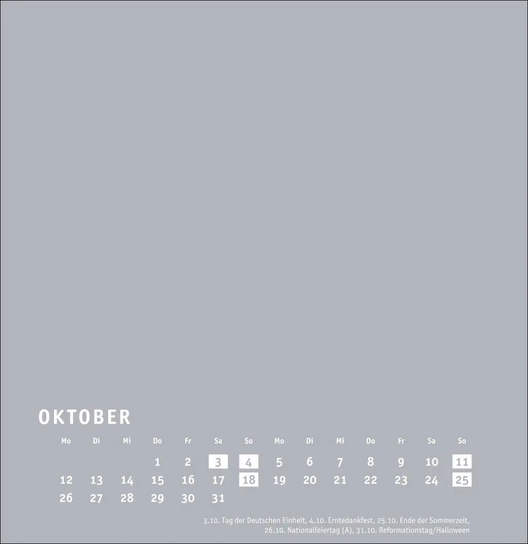 Bild: 9783756409747 | Premium-Bastelkalender silbergrau groß 2026 | Heye | Kalender | 14 S.