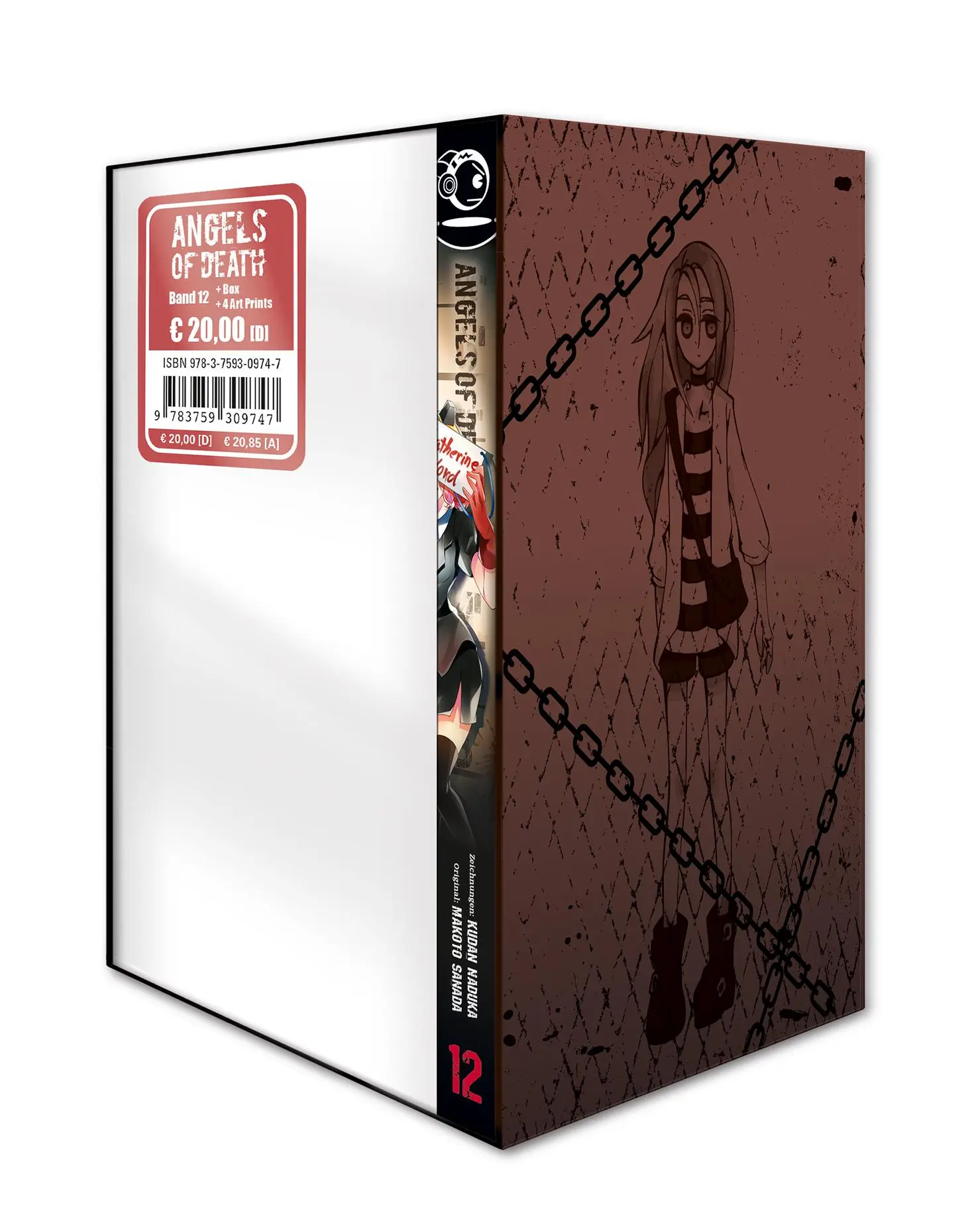 Cover: 9783759309747 | Angels of Death 12 + Box | Kudan Naduka (u. a.) | Taschenbuch | 222 S.