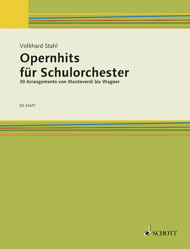 Cover: 9783795709747 | Opernhits für Schulorchester | Volkhard Stahl | Buch | 64 S. | Deutsch