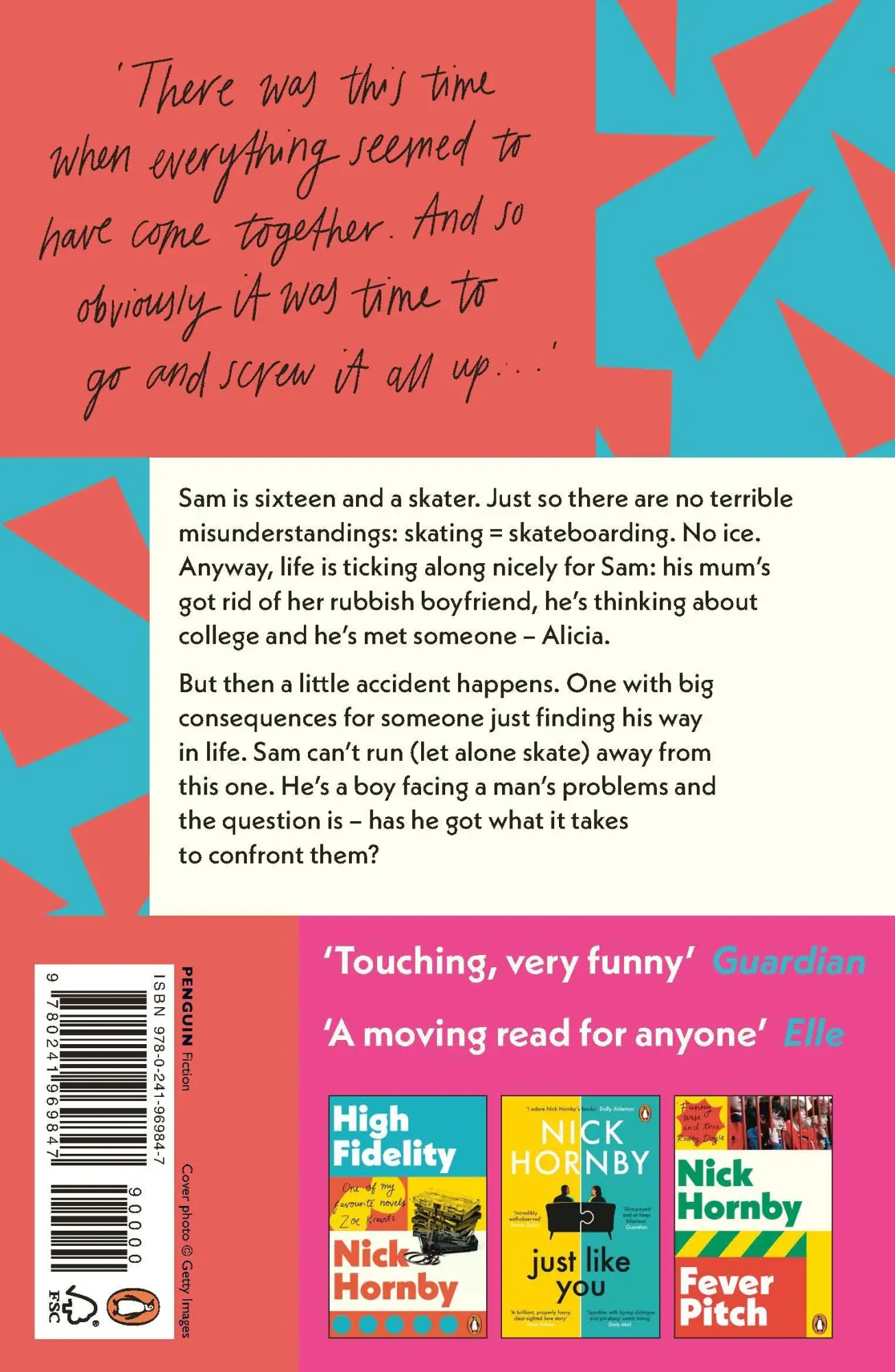Rückseite: 9780241969847 | Slam | Nick Hornby | Taschenbuch | Kartoniert / Broschiert | Englisch