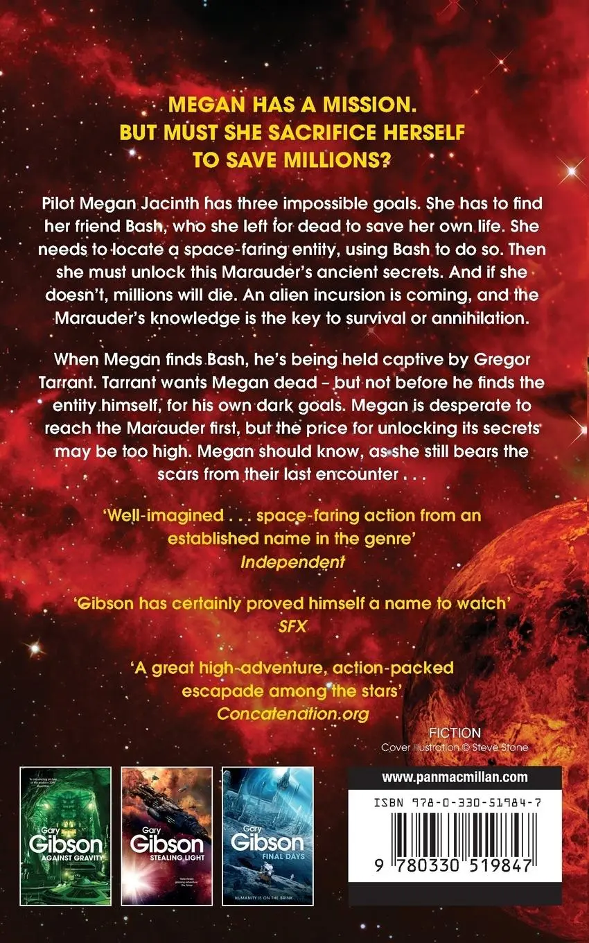 Rückseite: 9780330519847 | Marauder | Gary Gibson | Taschenbuch | Kartoniert / Broschiert | 2014