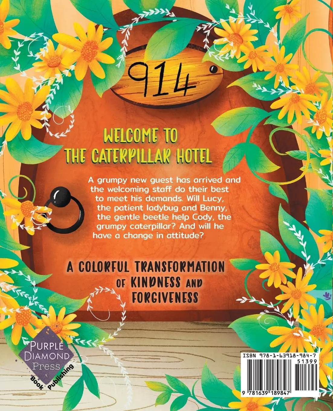 Rückseite: 9781639189847 | The Caterpillar Hotel | A Children's Picture Book About Gratitude