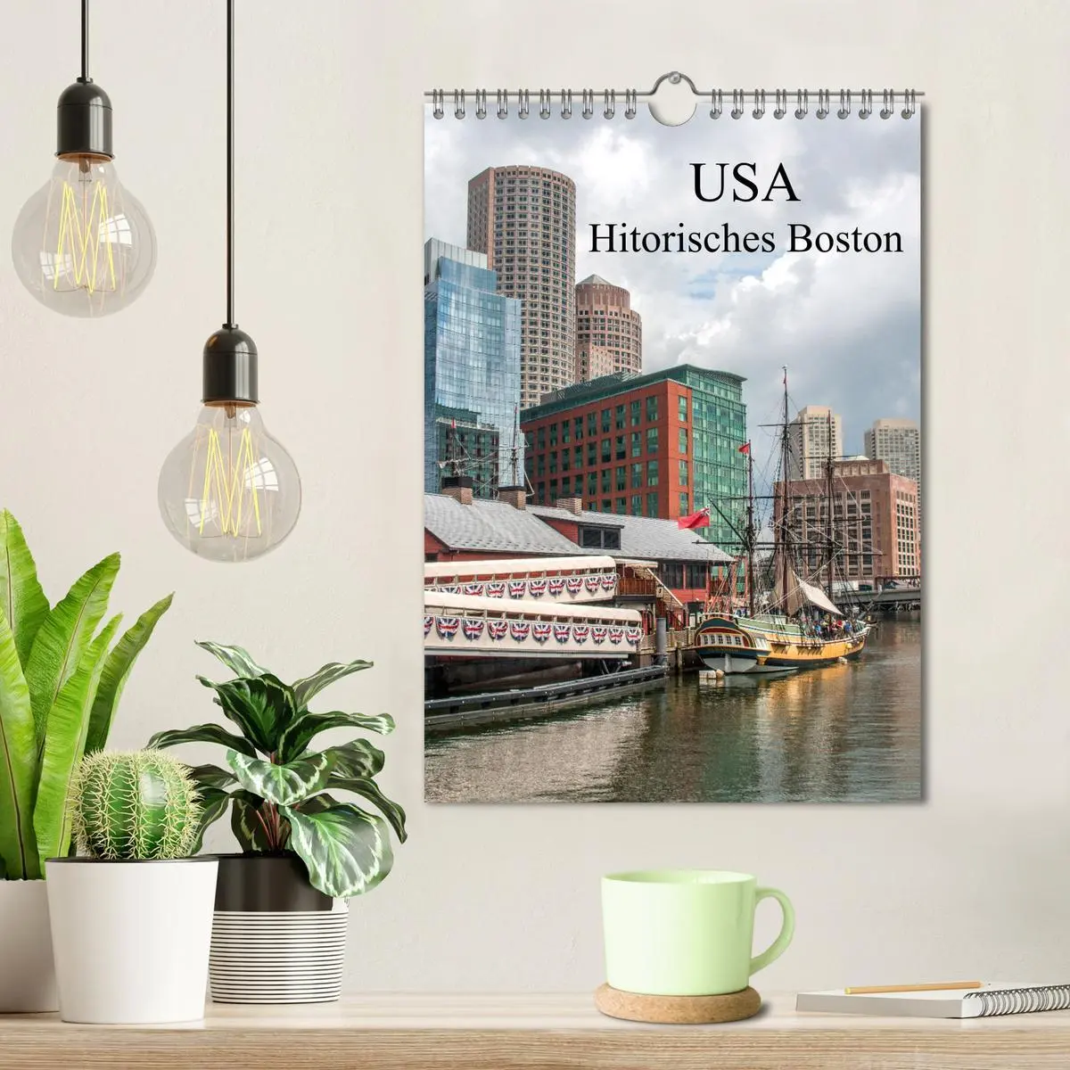 Bild: 9783516369847 | USA - Historisches Boston (Wandkalender 2026 DIN A4 hoch), CALVENDO...