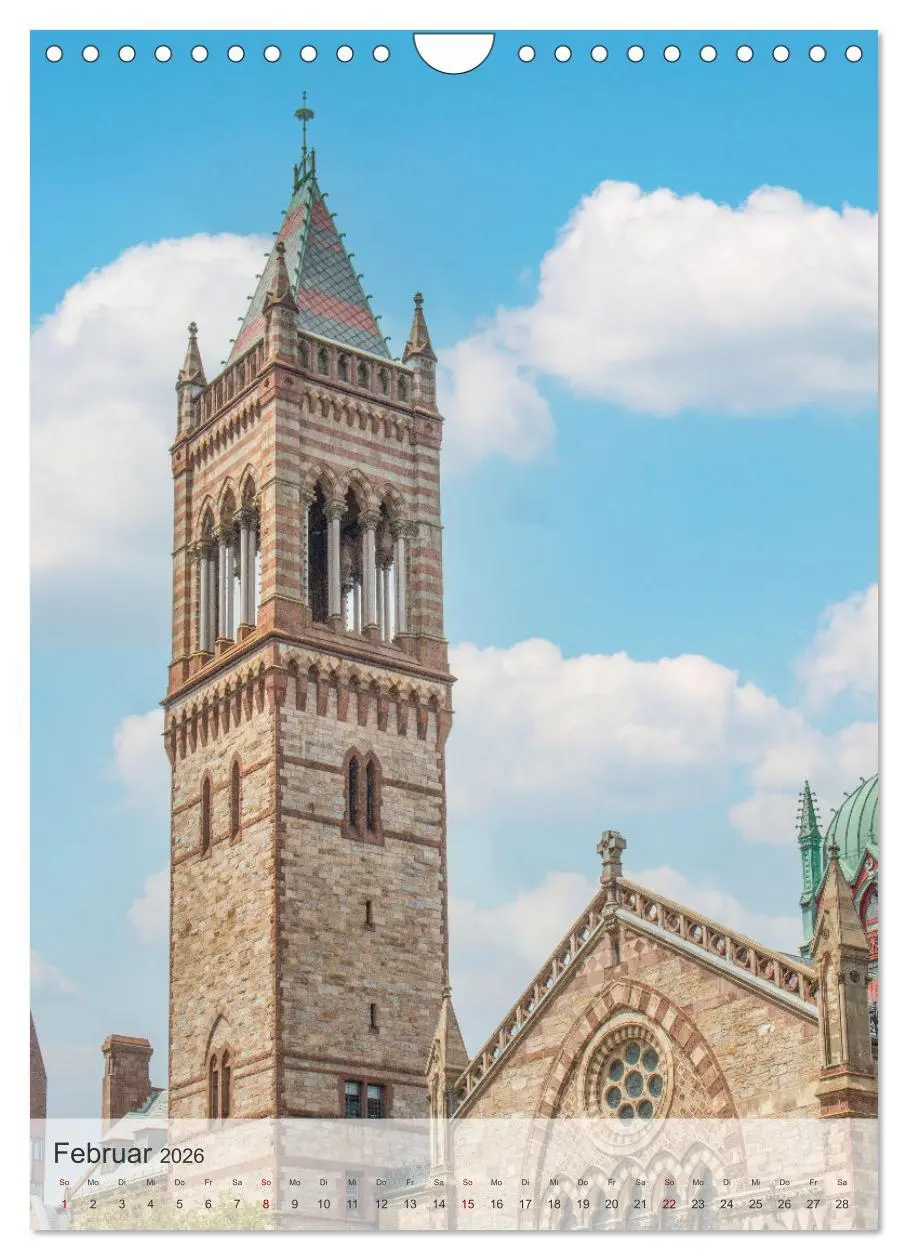 Bild: 9783516369847 | USA - Historisches Boston (Wandkalender 2026 DIN A4 hoch), CALVENDO...