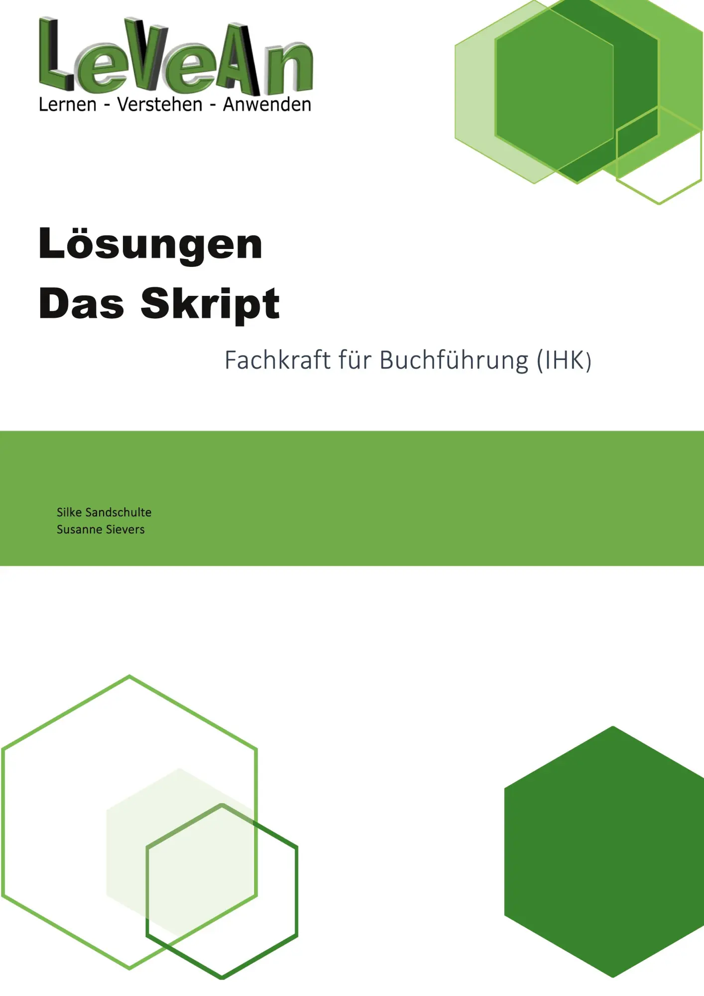 Cover: 9783759779847 | Lösungen zum Skript Fachkraft für Buchführung (IHK) | Taschenbuch