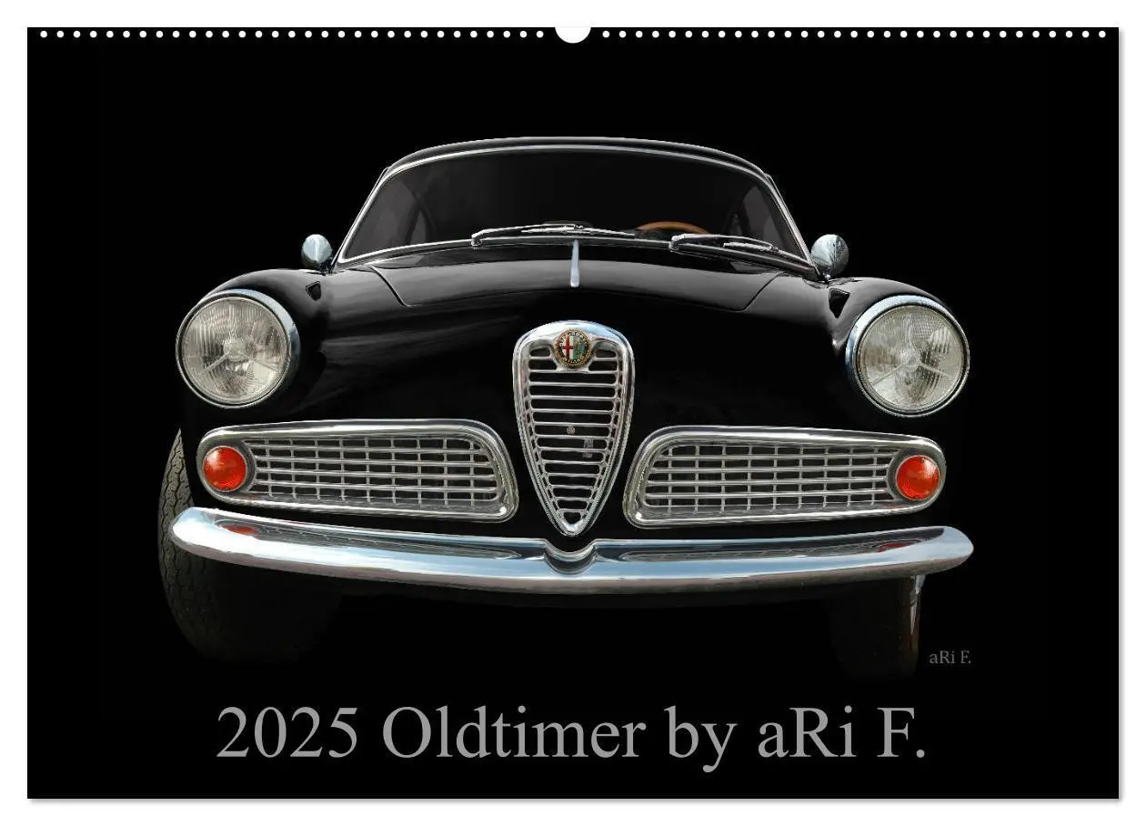 Cover: 9783435249947 | 2025 Oldtimer by aRi F. (Wandkalender 2025 DIN A2 quer), CALVENDO...